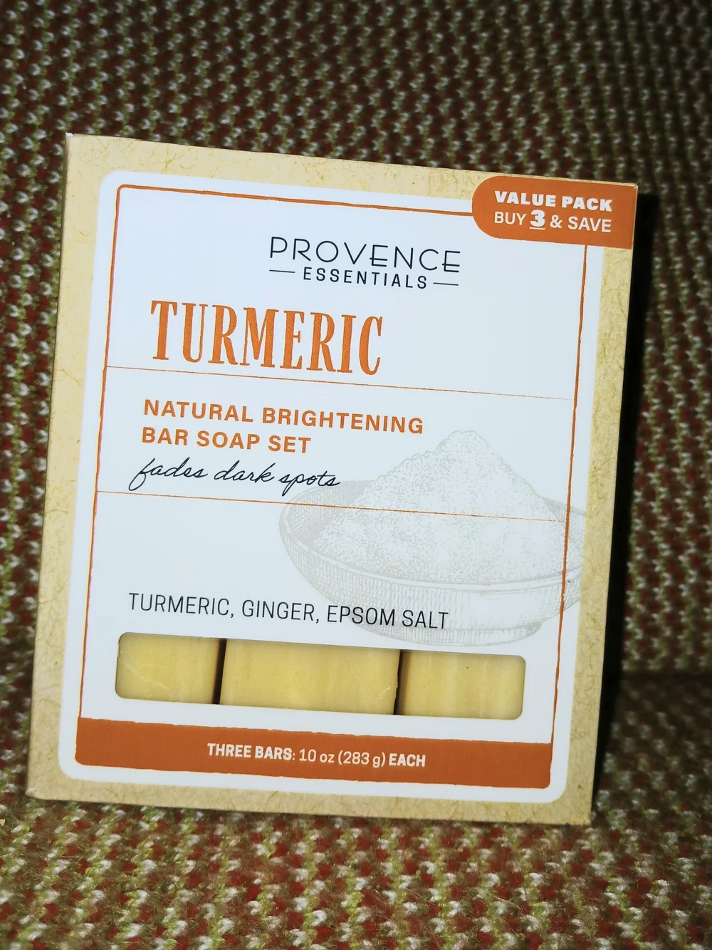 Turmeric Natural Brightening Bar Soap Set - Yellow